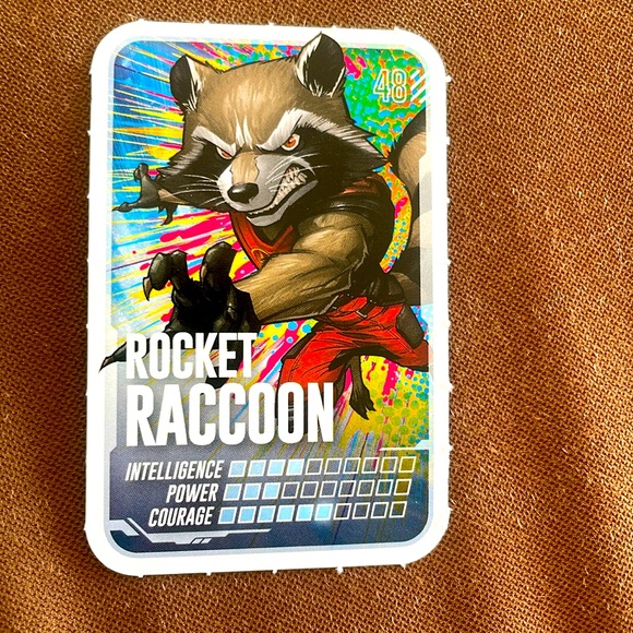 Marvel Collectors Card #48 - ROCKET RACCOON - Picture 1 of 3